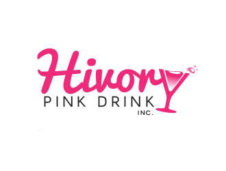 Hivory Pink Drink, Inc logo design by justin_ezra