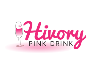 Hivory Pink Drink, Inc logo design by justin_ezra