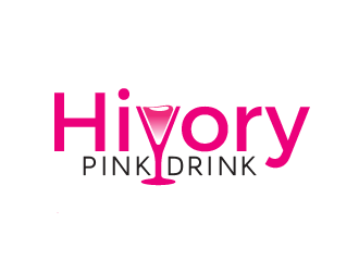 Hivory Pink Drink, Inc logo design by justin_ezra