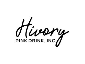 Hivory Pink Drink, Inc logo design by Hidayat