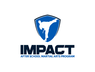 Impact After School Martial Arts Program logo design by fastsev