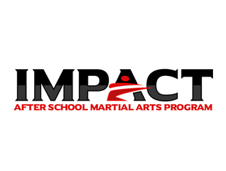 Impact After School Martial Arts Program logo design by megalogos