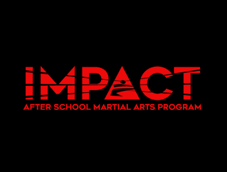 Impact After School Martial Arts Program logo design by megalogos