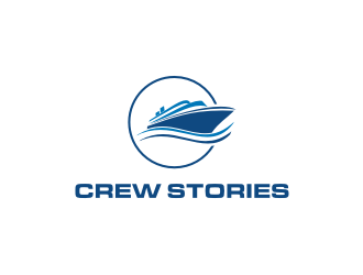 CREW STORIES logo design by mbamboex