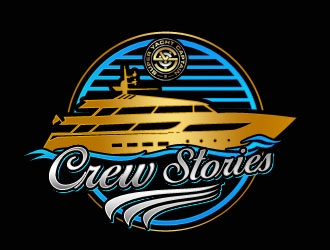 CREW STORIES logo design by Benok