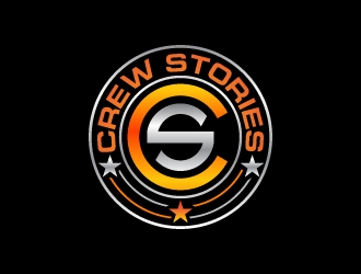 CREW STORIES logo design by uttam