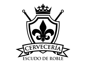 Cervecería Escudo de Roble logo design by cybil