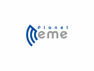 Planet Meme logo design by goblin
