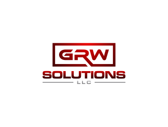 GRW Solutions, LLC logo design by p0peye