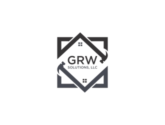 GRW Solutions, LLC logo design by N3V4