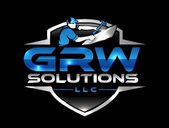GRW Solutions, LLC logo design by shravya