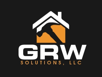 GRW Solutions, LLC logo design by ElonStark