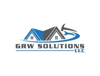 GRW Solutions, LLC logo design by sakarep