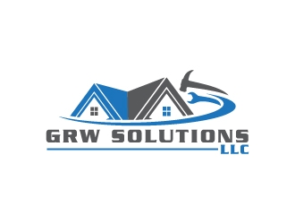 GRW Solutions, LLC logo design by sakarep