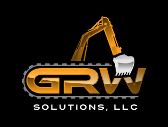 GRW Solutions, LLC logo design by AisRafa
