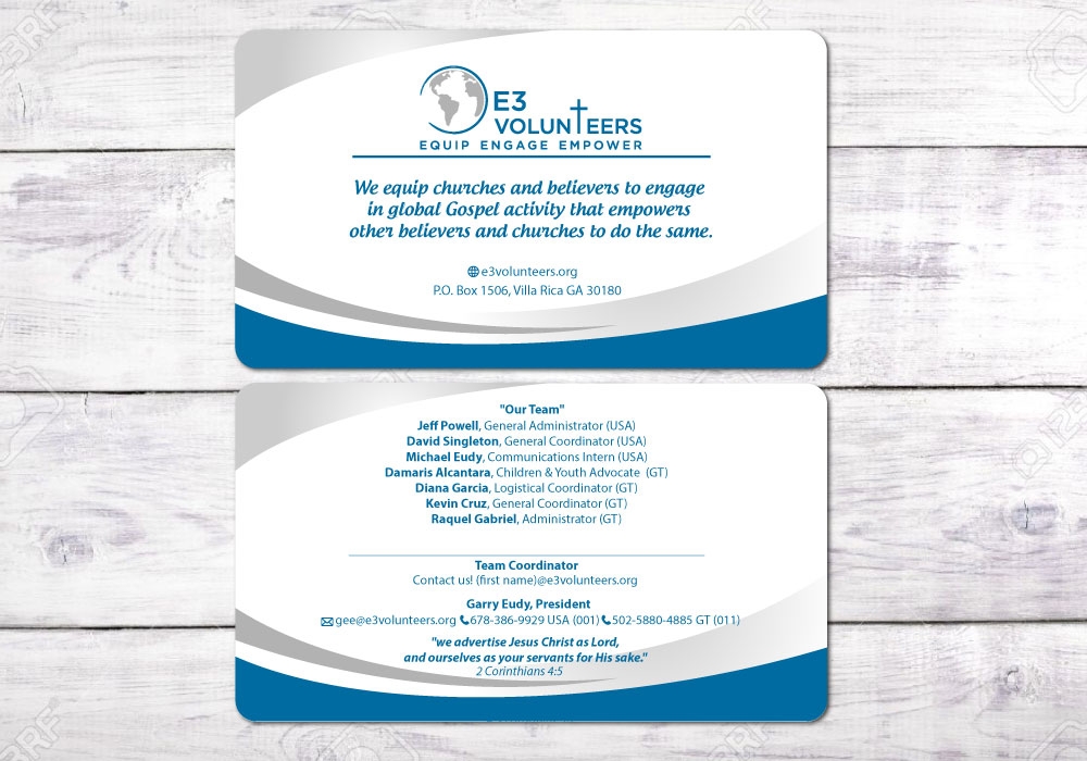 E3 Volunteers logo design by ElonStark