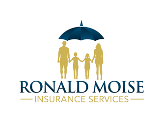 RONALD MOISE INSURANCE SERVICES logo design by kunejo
