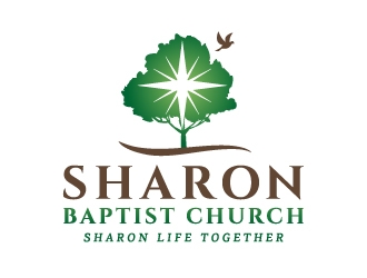 Sharon Baptist Church logo design by akilis13
