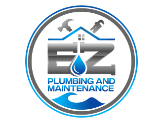 EZ Plumbing and Maintenance logo design by ingepro