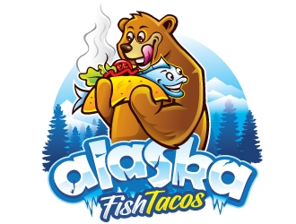 Alaska Fish Tacos  logo design by REDCROW