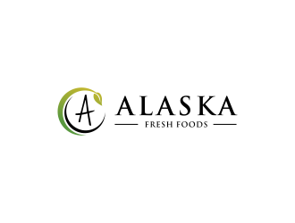 Alaska Fresh Foods logo design by haidar