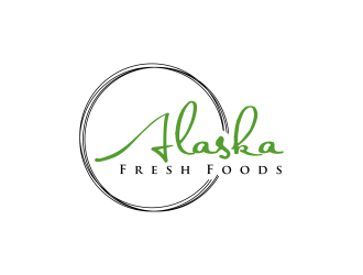 Alaska Fresh Foods logo design by haidar