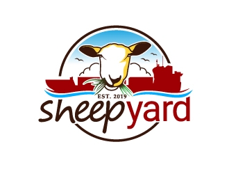 sheepyard logo design by dasigns