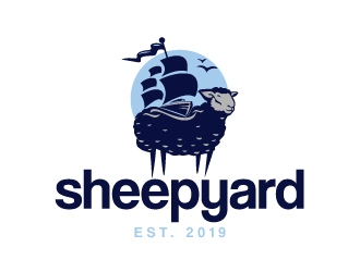 sheepyard logo design by dasigns