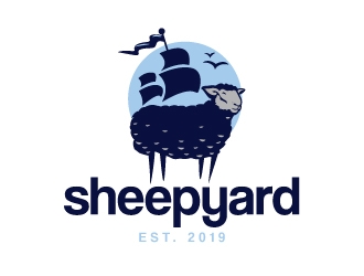 sheepyard logo design by dasigns