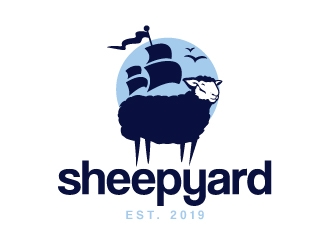sheepyard logo design by dasigns