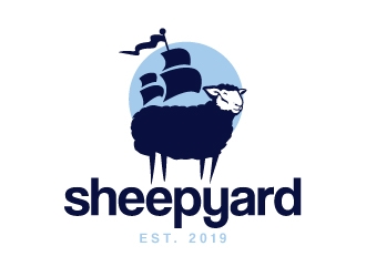 sheepyard logo design by dasigns