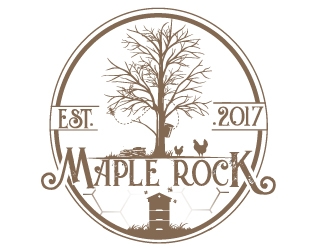 Maple Rock  logo design by dorijo