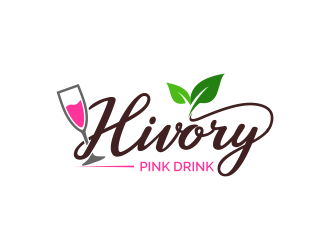 Hivory Pink Drink, Inc logo design by done