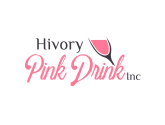 Hivory Pink Drink, Inc logo design by keylogo