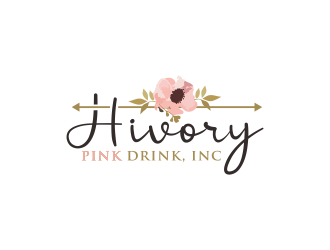 Hivory Pink Drink, Inc logo design by semar