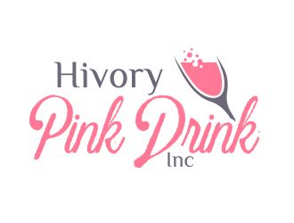 Hivory Pink Drink, Inc logo design by keylogo
