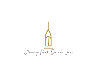 Hivory Pink Drink, Inc logo design by sikas
