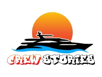 CREW STORIES logo design by uttam