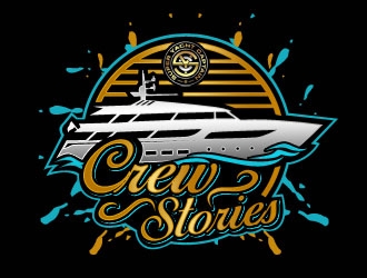 CREW STORIES logo design by Benok