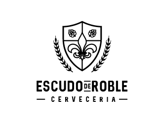 Cervecería Escudo de Roble logo design by SOLARFLARE