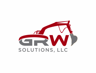 GRW Solutions, LLC logo design by santrie