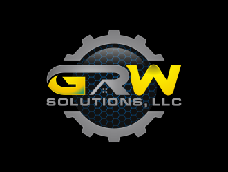 GRW Solutions, LLC logo design by BlessedArt