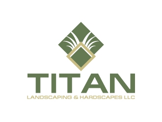 Titan Landscaping & Hardscapes LLC logo design by uttam