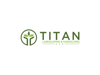 Titan Landscaping & Hardscapes LLC logo design by oke2angconcept