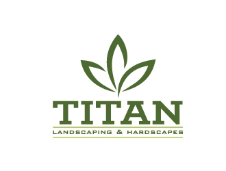 Titan Landscaping & Hardscapes LLC logo design by Marianne