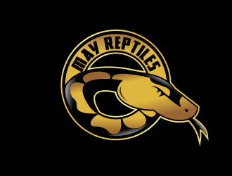 MAY Reptiles logo design by Kruger