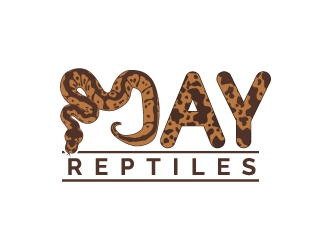 MAY Reptiles logo design by JJlcool