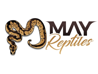 MAY Reptiles logo design by DreamLogoDesign