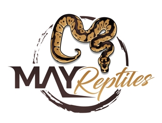 MAY Reptiles logo design by DreamLogoDesign