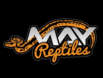 MAY Reptiles logo design by DreamLogoDesign